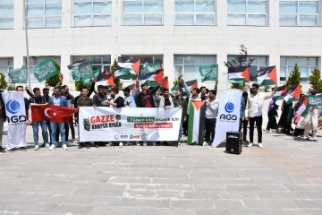 Şırnak Üniversitesi Öğrencilerinden Gazze İçin Ses