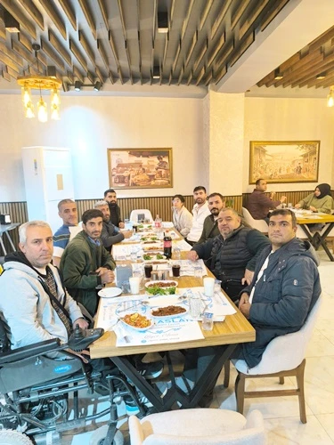 Siverek Engelliler Basketbol Takımına Maç Öncesi Moral Yemeği