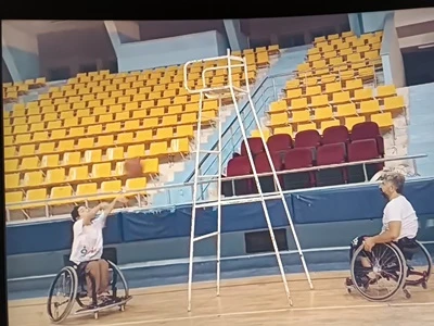 Siverek Engelliler Basketbol Takımında Baba-Kızın Unutulmaz Paslaşması
