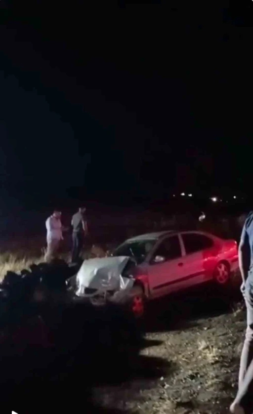 Siverek-Karacadağ Yolunda Gece Yarısı Kaza