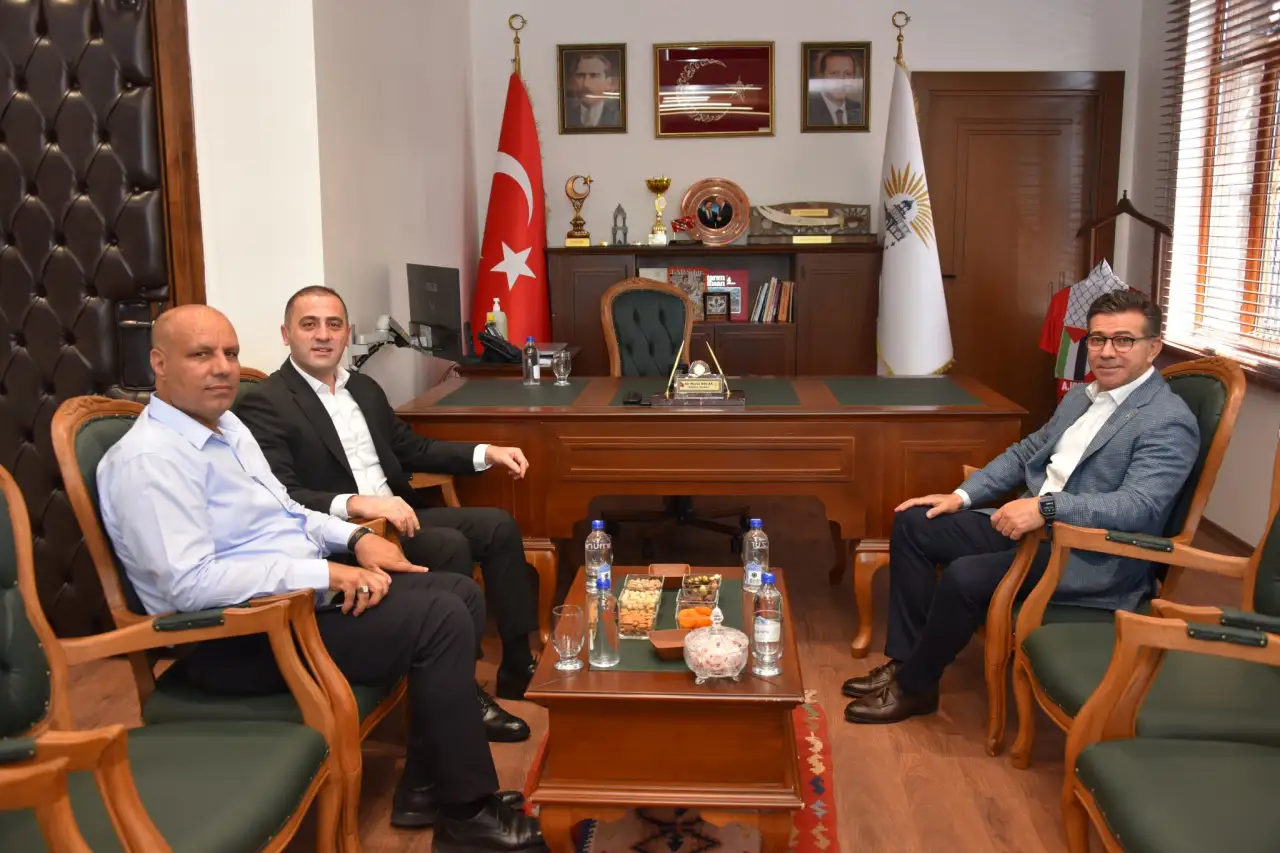 Siverek Kaymakamı Musa Aydemir'den Başkan Bucak’a Veda Ziyareti