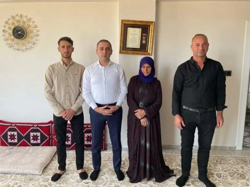 Siverek Kaymakamı Musa Aydemir’den Şehitlere Vefa Ziyareti