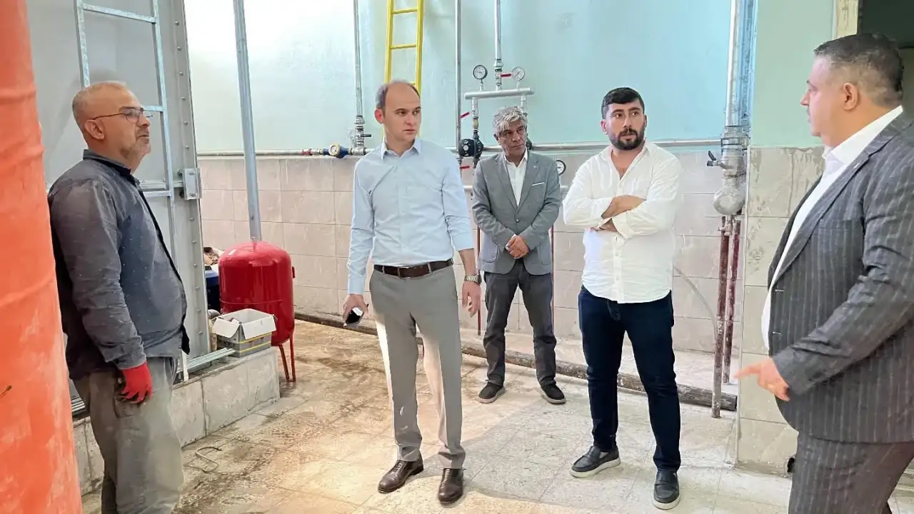 Siverek Kaymakamı Salih Sak&rsquo;tan Cumhuriyet İlkokulu&rsquo;nda İnceleme