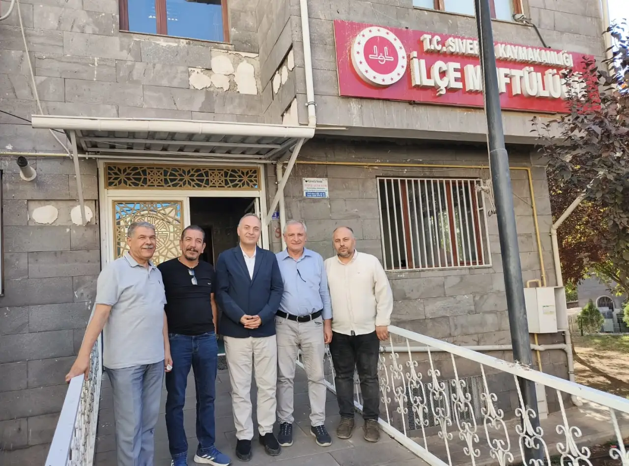 Siverek Oda Başkanlarından İlçe Müftüsü Çiçek'e Anlamlı Ziyaret