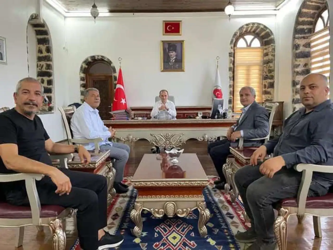 Siverek Oda Başkanlarından Kaymakam Sak’a Hayırlı Olsun Ziyareti