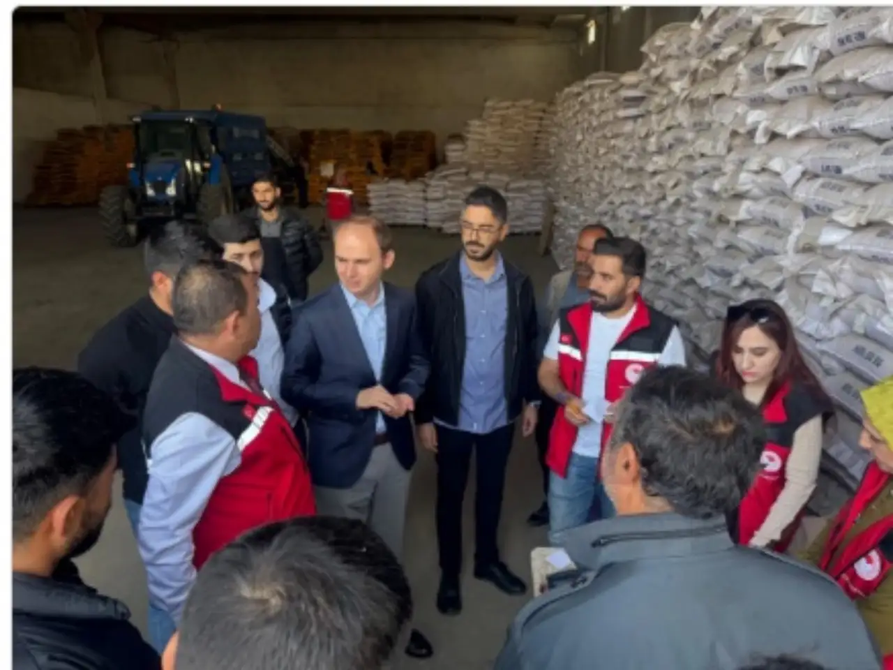 Siverek’te 112 Çiftçiye Mercimek Tohumu Desteği