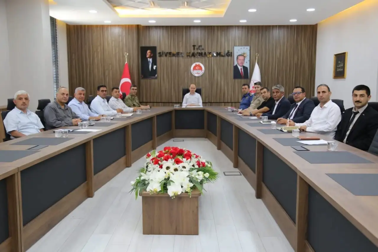 Siverek&rsquo;te 15 Temmuz Hazırlıkları Masaya Yatırıldı