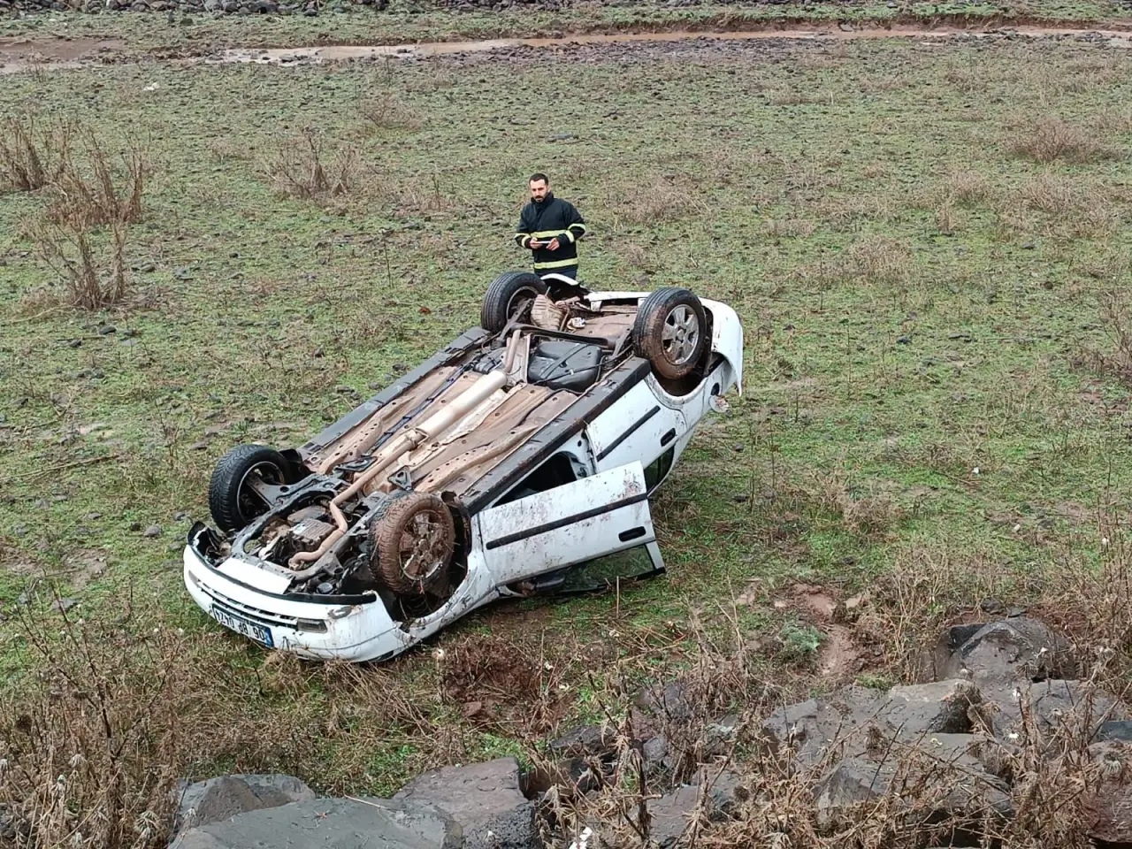 Siverek'te Aynı Noktada İki Ayrı Kaza: Sürücüler Yaralandı