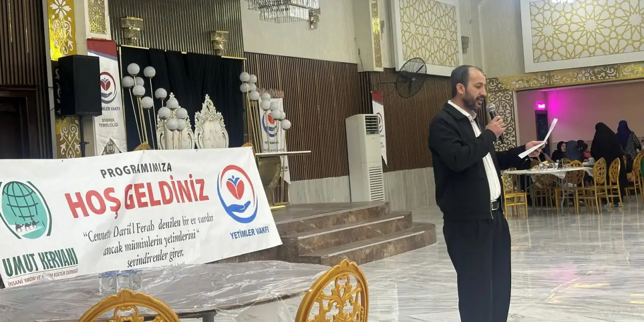 Siverek&rsquo;te G&ouml;n&uuml;l K&ouml;pr&uuml;s&uuml;: Yetimler Vakfı ve Umut Kervanı&rsquo;ndan Dev İftar Sofrası!