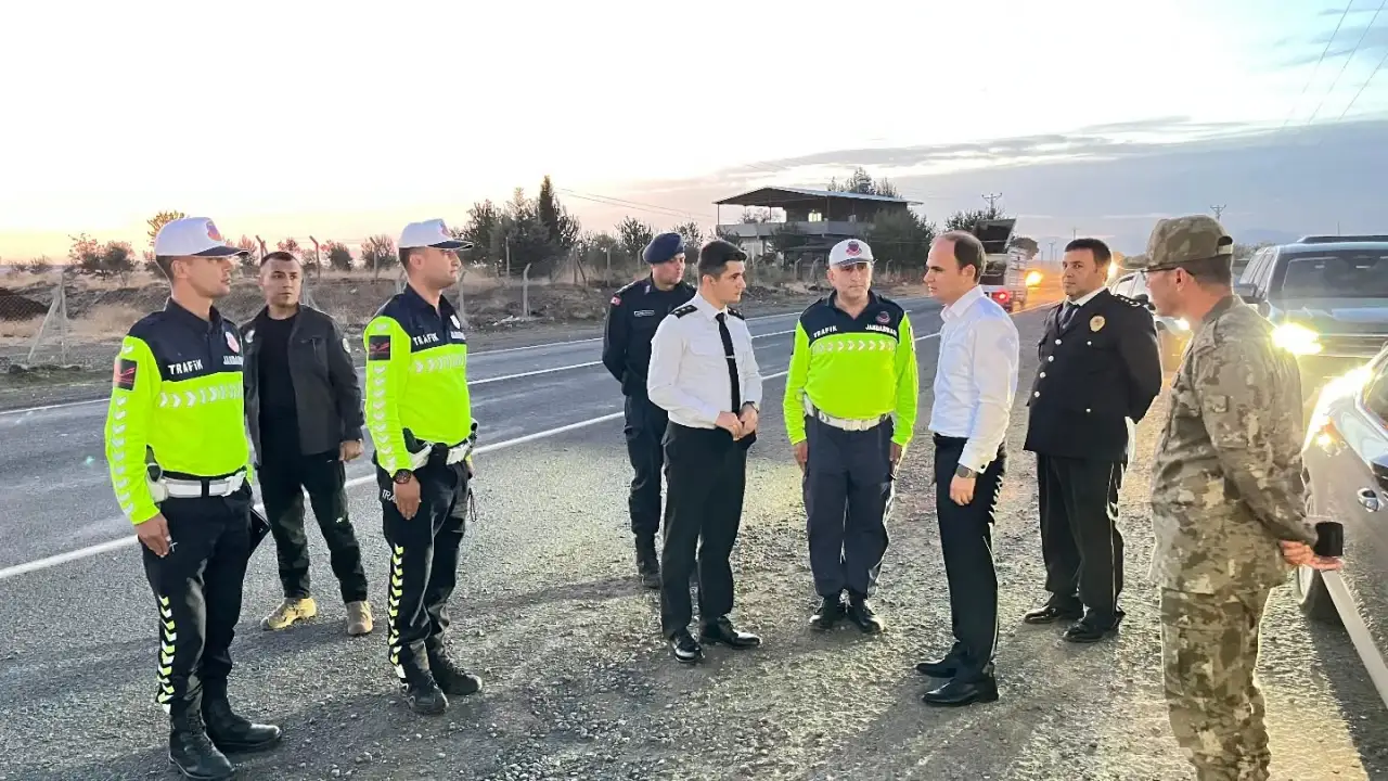 Siverek’te Görev Başındaki Kolluk Kuvvetlerine Kaymakamdan Moral Ziyareti