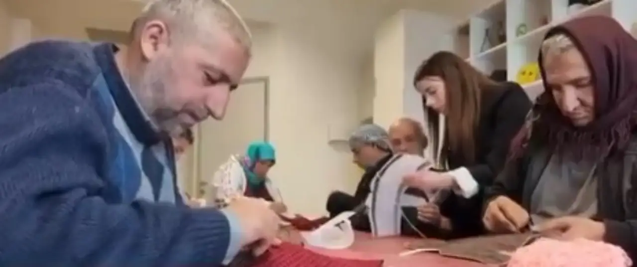 Siverek&rsquo;te Sanatla Gelen Şifa:  El Sanatları Kursu &Uuml;retim ve Terapiye D&ouml;n&uuml;şt&uuml;!