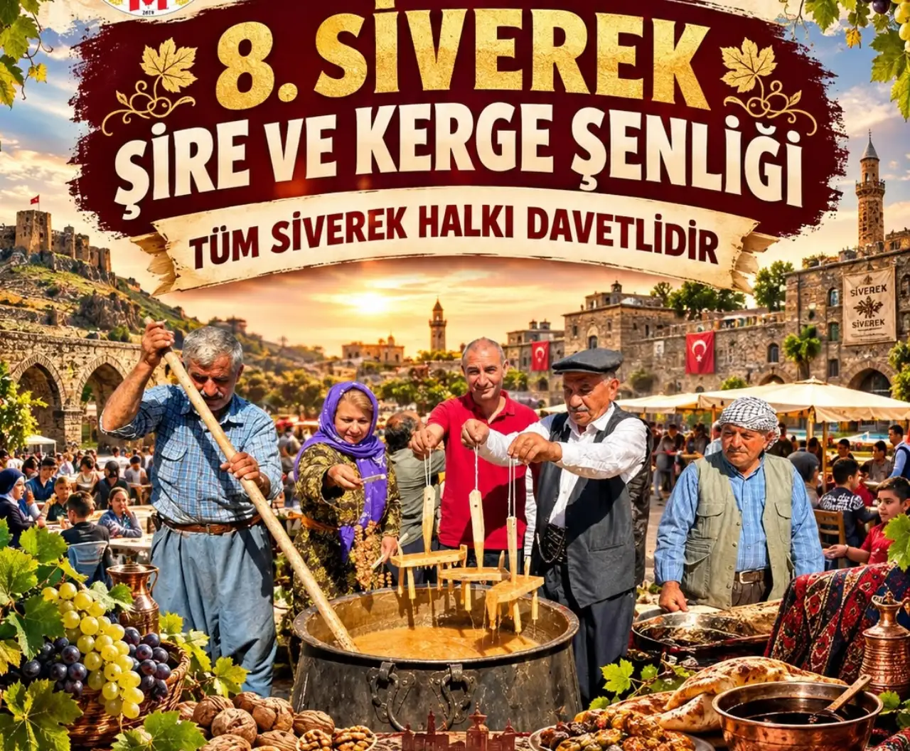  Siverek'te  Şire ve Kerge Şenliği Yapılacak 