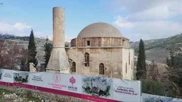 Tarihi Kurşunlu Cami’de Restorasyon Hızla İlerliyor!