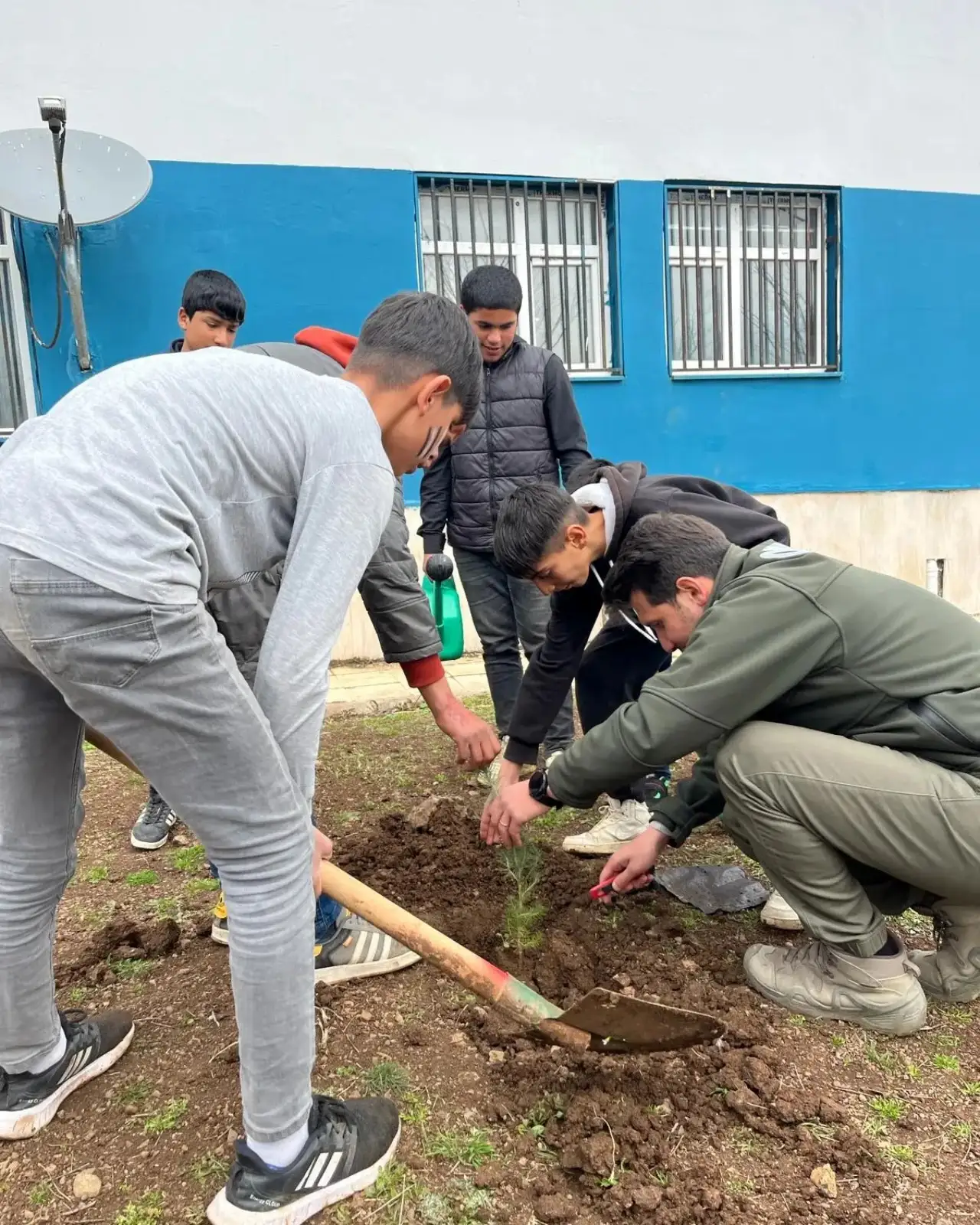 Vefalı Şehir Siverek Projesi Kapsamında  Yeşillendirme Çalışmalarına Devam Ediyor