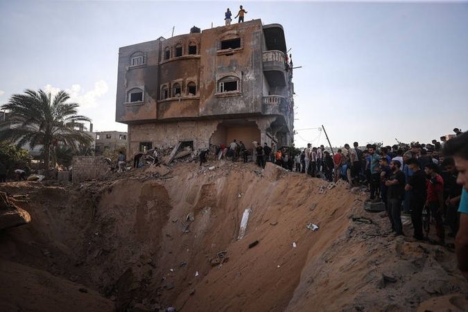 İsrail'in Gazze'ye yönelik saldırılarında ölen Filistinlilerin sayısı 2 bin 750'ye yü