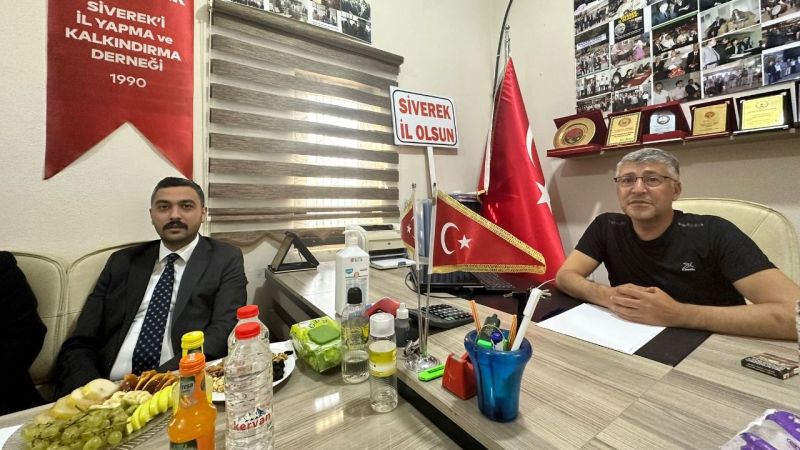 MHP İlçe Başkanı Fettahlı, SİVİLDER&#039;e Önemli Ziyarette Bulundu