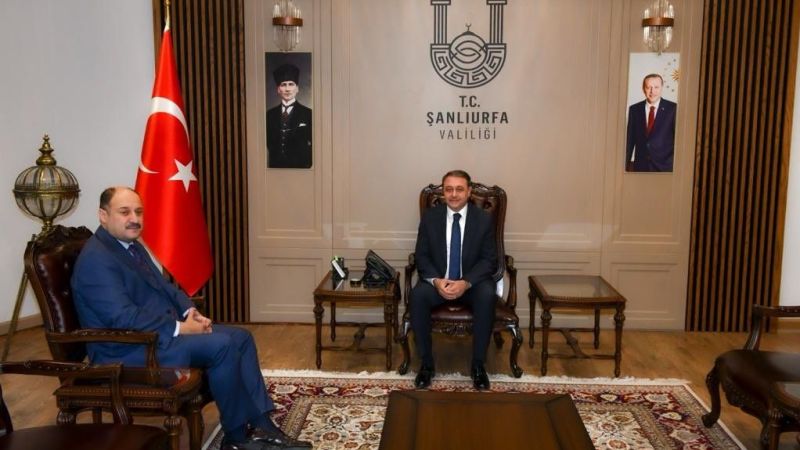 MKYK Üyesi Mehmet Kasım Gülpınar'dan Vali Hasan Şıldak'a Önemli Ziyaret