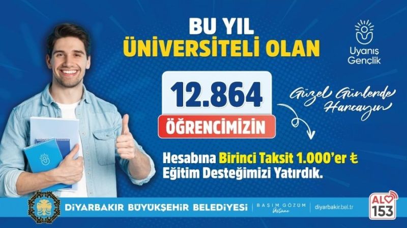 Diyarbakır&#039;da Üniversite Hayali Gerçekleşen Gençlere Büyük Destek!