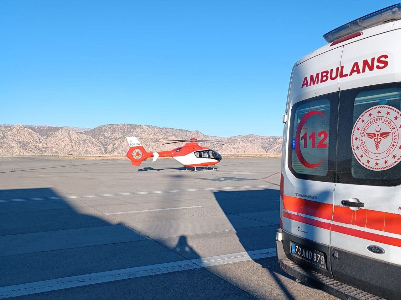 Kalp Hastası İçin Ambulans Helikopter Seferberliği