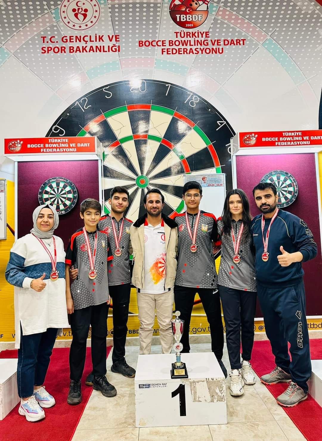 Şanlıurfa Büyükşehir Belediyesi Dart Takımı, Türkiye Şampiyonu Oldu