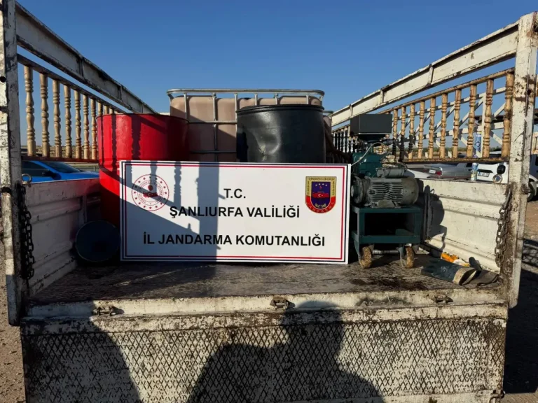 Şanlıurfa’da Kaçak Akaryakıt Operasyonu: 650 Litre Kaçak Yakıt Ele Geçirildi