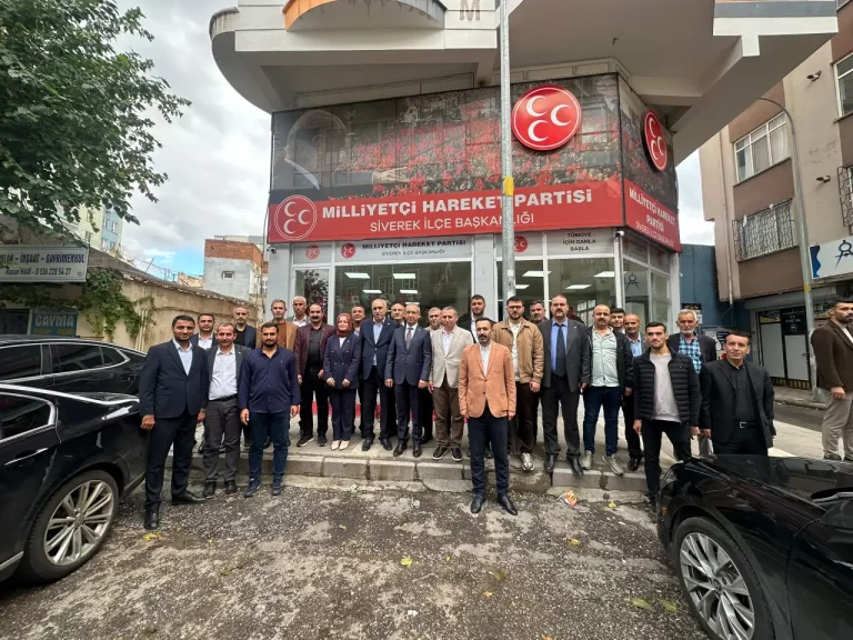Milletvekili Dusak’tan MHP Siverek İlçe Başkanı Gülel’e Ziyaret: Cumhur İttifakı Vurgusu