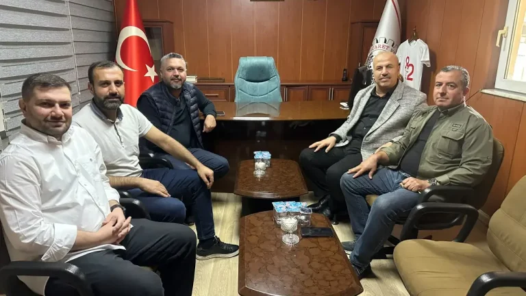 Siverek Hedef Gazetesi’nden Başkan Mustafa Hakkı Bucak’a Hayırlı Olsun Ziyareti
