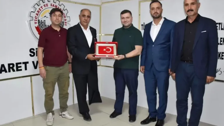 Siverek Şehit Aileleri ve Gaziler Dernek Yönetiminden Mustafa Hakkı Bucak’a Hayırlı Olsun Ziyareti