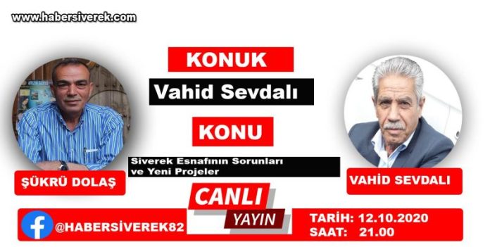 BİR KONUK BİRÇOK KONU PROGRAMI SİVEREKLİLERİN SESİ OLDU