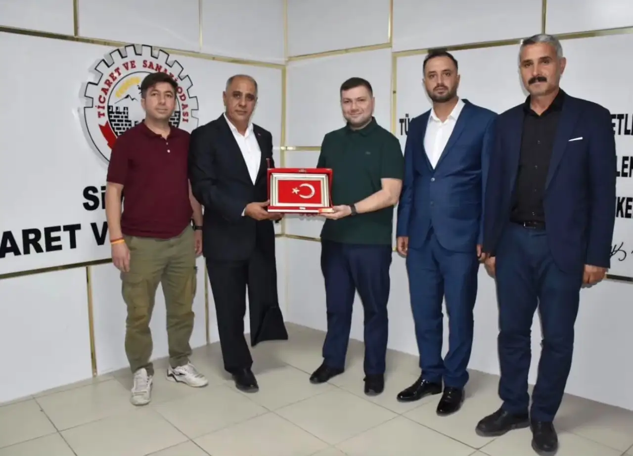 Siverek Şehit Aileleri ve Gaziler Dernek Yönetiminden Mustafa Hakkı Bucak’a Hayırlı Olsun Ziyareti