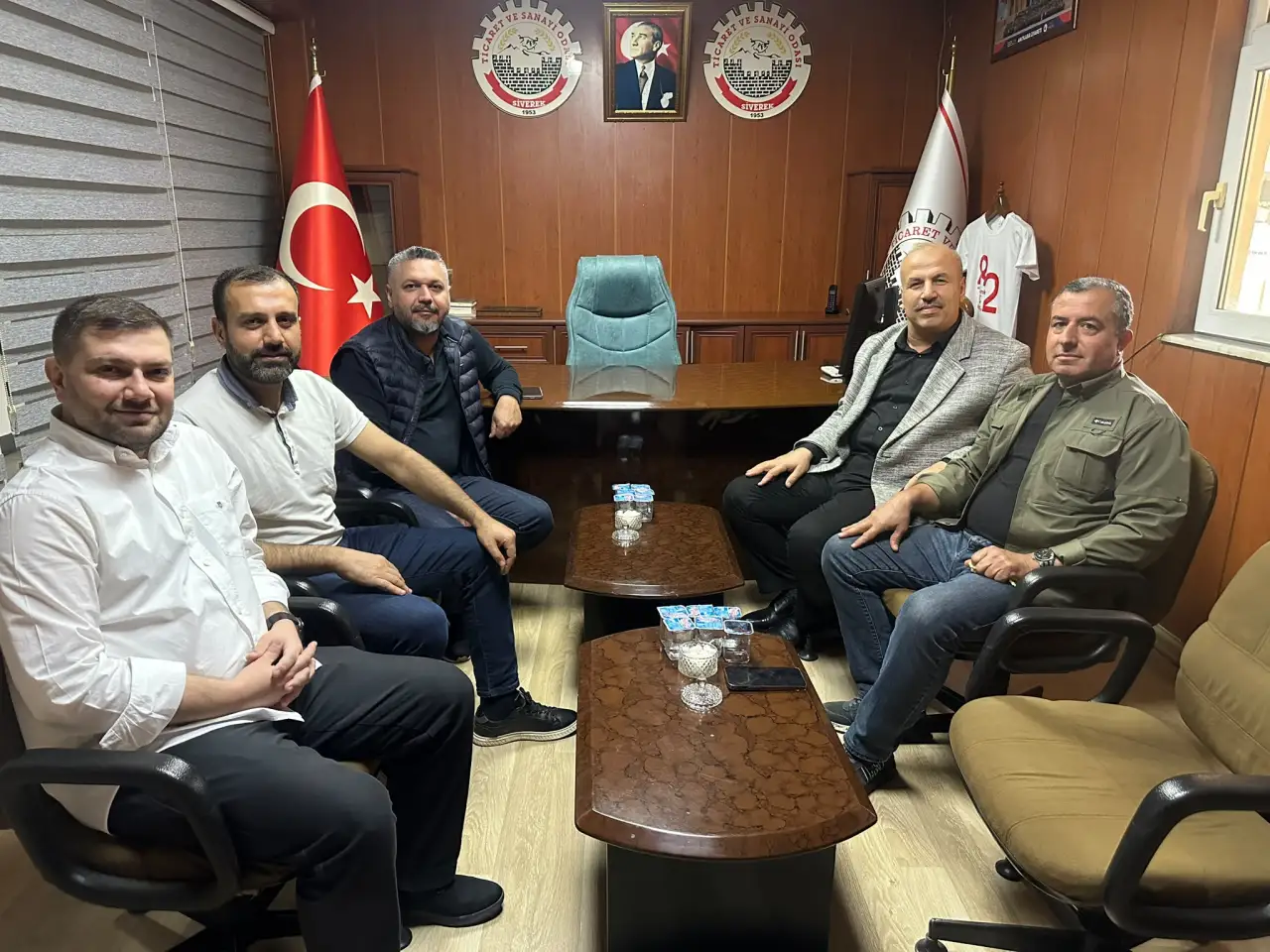 Siverek Hedef Gazetesi’nden Başkan Mustafa Hakkı Bucak’a Hayırlı Olsun Ziyareti
